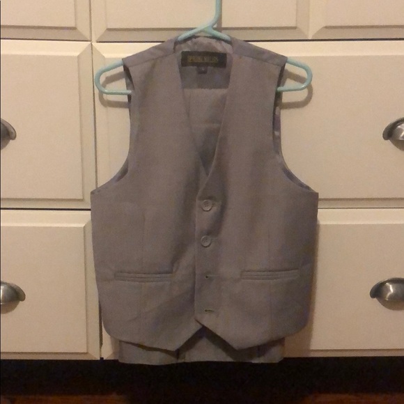 Spring Notion Boys size 5 vest and pants (gray) - Picture 1 of 2